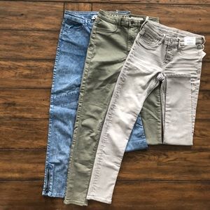 Girls H&M Super Skinny Fit Jeans, Size 10-11